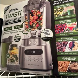 NINJA TWISTI BLENDER/New
